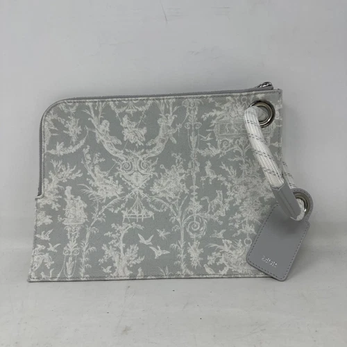 Beau sac à main pochette toile Christian Dior sangle corde (49)