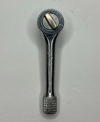 #ad HUSKY 20201 1 4#x27;#x27; Drive Knurled Handle Round Head Stuby Ratchet For Parts $9.99