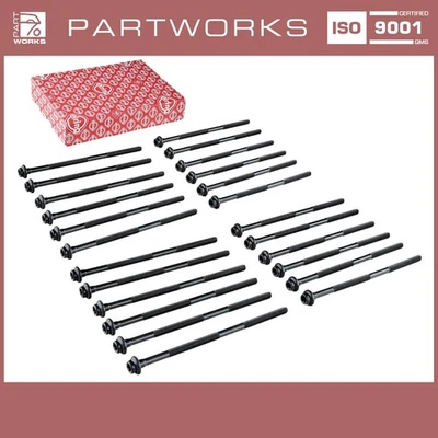 24x Zylinderkopfschrauben für PORSCHE 996 997 Boxster 986 987 99610418059 - Bild 1 von 4