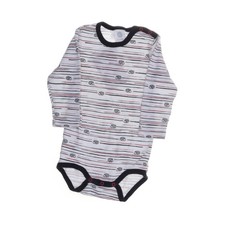 Sanetta, Body, Größe: 80, Weiß/Mehrfarbig, Baumwolle, Streifen #wb2