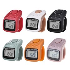 LED Finger Tally Counter Digital Electronic Tasbeeh Counter Handheld Clickers