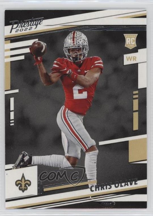 2022 Panini Prestige Rookies Chris Olave #310 Rookie RC 19l7