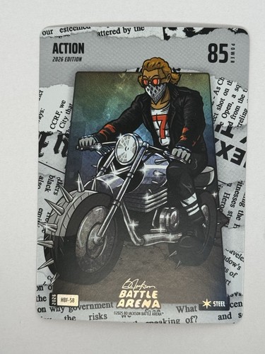 Bo Jackson Battle Arena ACTION Steel Foil HBF-58 Jackson Holliday