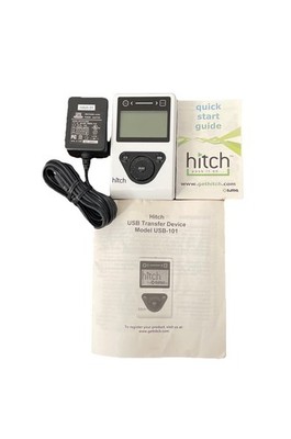 Sima Hitch USB Ipod Digital Data Transfer Device White 2-USB Ports LCD Display