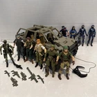 GI JOE 2010 VAMP JEEP 1:18 25th POC ROC Cobra 10 Action Figure Lot #6
