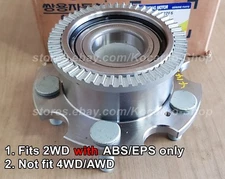 🤩OEM 2WD with ABS Front Wheel Hub Bearing ASSY Ssangyong Actyon (Sports) Kyron