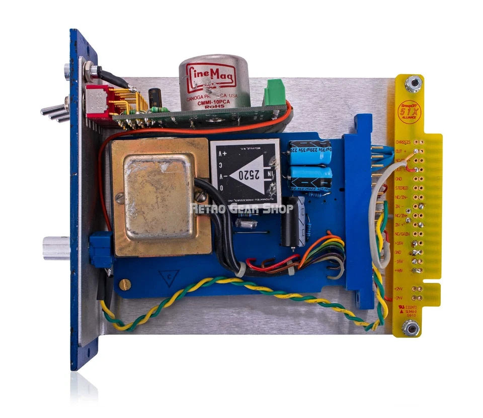 API 325 A 500 Series Vintage Rare Microphone Preamp Mic Pre 2520 Melville Opamp - Image 3 of 3