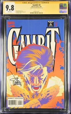 Gambit (1994) # 4 (CGC 9.8 SS) Signed Lee Weeks * Marvel Comics * Howard Mackie