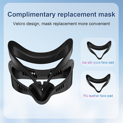 Für Meta Quest 3S VR-Brille Ersatzmaske Komfortschaumkissen mit Kühlgebläse - Afbeelding 4 van 18