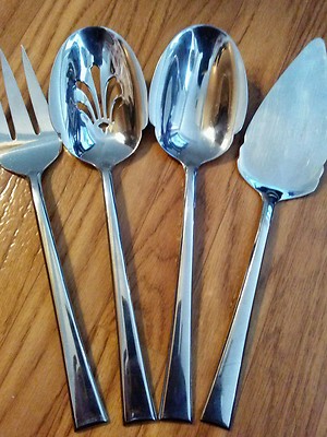 Lenox 18/8 4-Piece Stainless Steel 4 Piece Serving Set