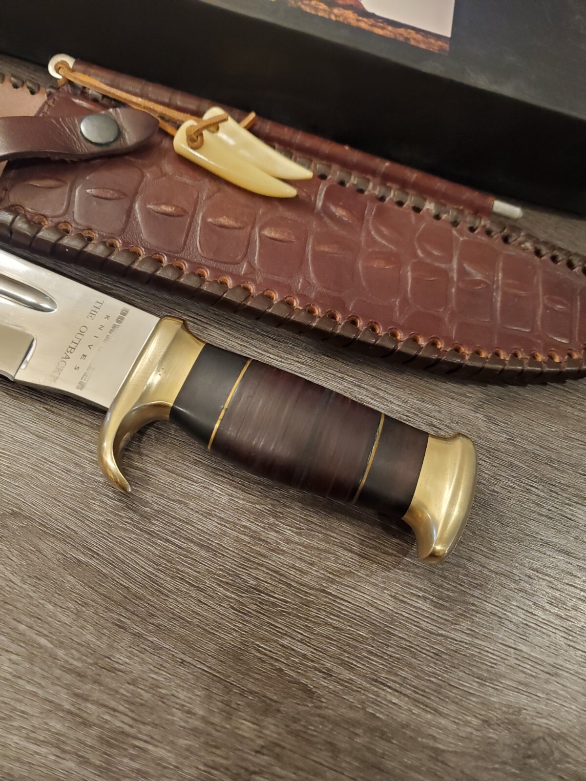 Down Under Knives The Outback LINDER 446128 CROCODILE DUNDEE eBay