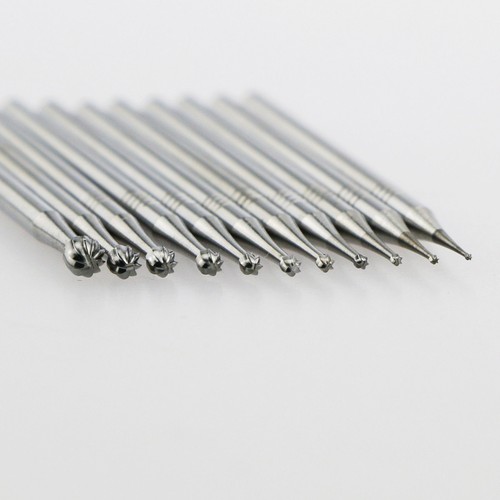 5 Stück Dental Wolfram Rundfräser Bohrer Hartmetall Stahl HP für Low Speed Handstück - Bild 5 von 70