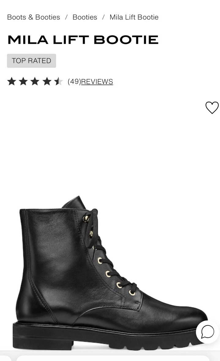 Combat boots top stuart weitzman