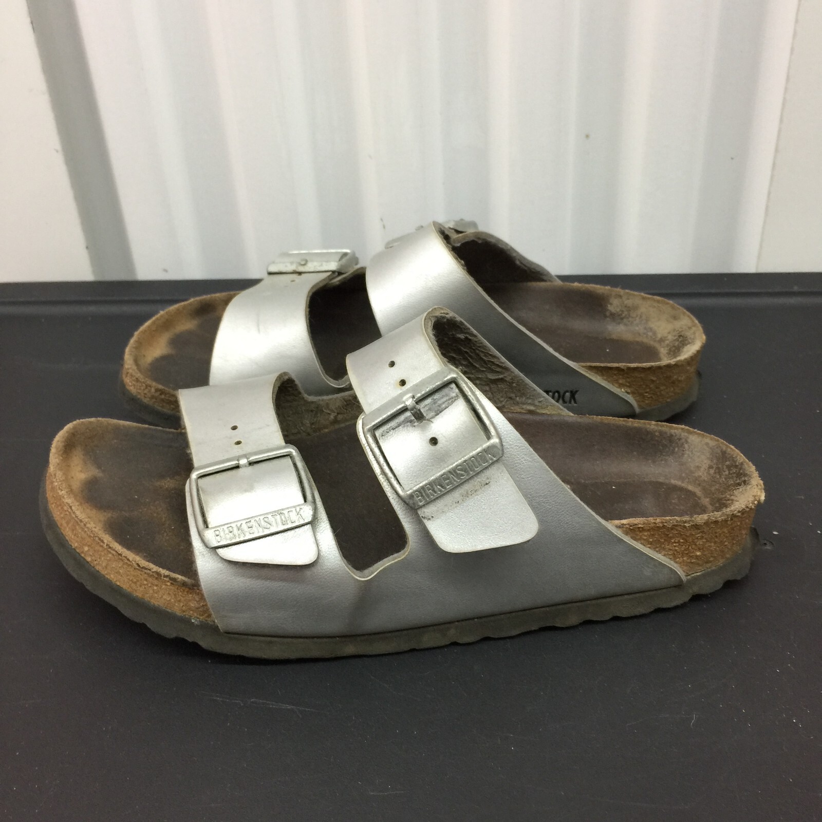 size 37 white birkenstocks