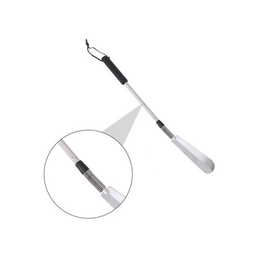 2 Pcs Retractable Shoehorn Elder Man Long Handle for Seniors Extend - Picture 10 of 12