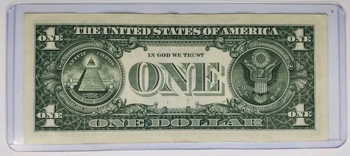Tombstone Note $1 One Dollar Bill 1870 - 1932 Double Year 18701932 - Picture 2 of 2