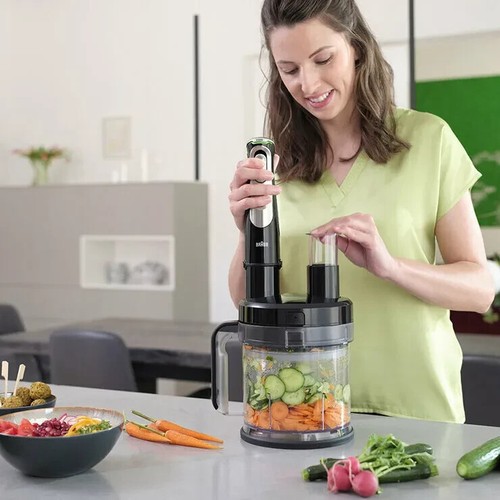 Braun Multi Quick9 1200W Motor Hand Blender MQ9187XLI 1200W with 13 Attachments - Picture 2 of 6