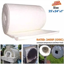 Ceramic Fiber Insulation Blanket for Building Forge Brick Pizza Oven Kiln Boiler