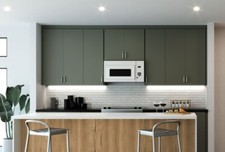 Euro Oak 10 ft RTA Kitchen Set