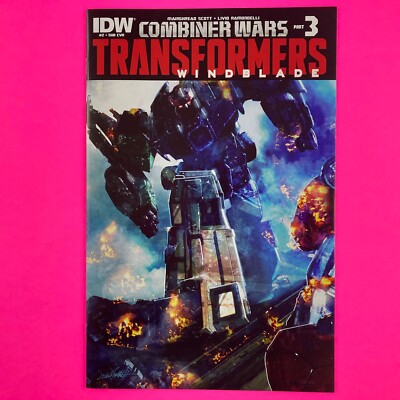 Transformers: Windblade #2 Sub Cover IDW 2015 NM- Devastator Superion