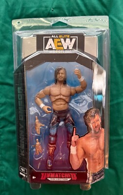 AEW Jazwares Unmatched 1 Kenny Omega new in defender case