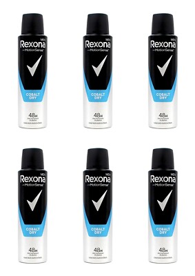 Rexona Men Cobalt Dry Deo Spray , 6x150ml EAN8710447493915