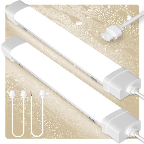 Lampada LED per ambienti umidi lampada per vasca luce 60/90/120/150 cm incl. tubo T8 IP65 - Foto 175 di 195
