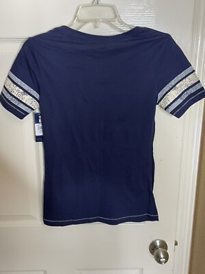 New Dallas Cowboys Women's Cowboys Her Style Lace-Up V-Neck Jersey