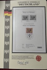 GERMANY STAMP 1999 Dominikus-Ringeisen Institute on CERTIFICATE CARD SIGNED