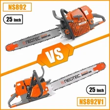 92cc Chainsaw Gas Power with 25'' Guide Bar & Chain Compatible with MS 660 G660