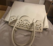 borsa ermanno scervino pelle bianca