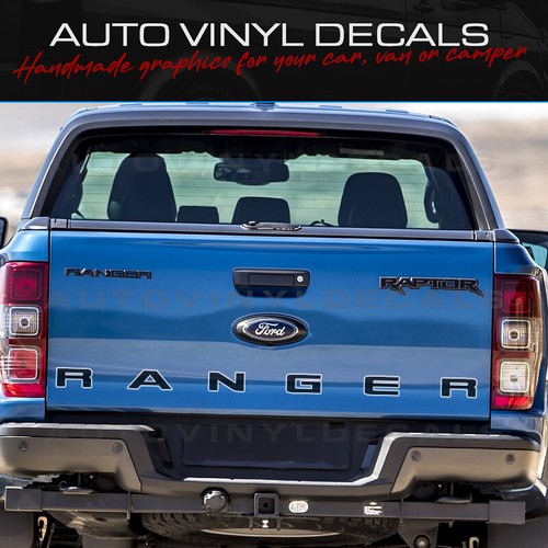 Fits Ford Ranger Rear Tailgate Graphics Vinyl Decal Pickup WildTrak | eBay