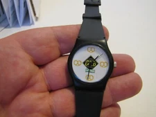 VTG MEN'S BAKED ROLD GOLD PRETZELS FAT FREE WATCH NEW BATTERY NON WORKING