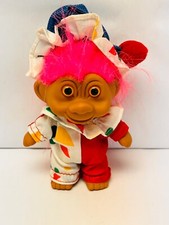 Vintage TNT Troll Doll Clown 1990s Toy Cute Collectible Nostalgic 5 Inch BIN 7