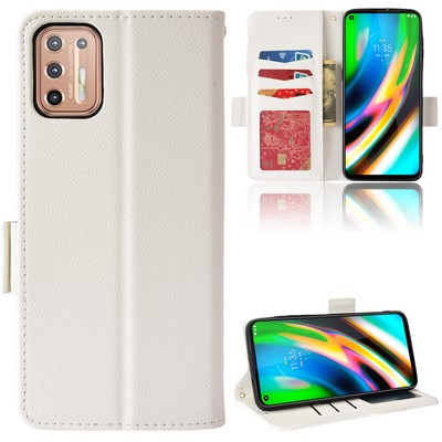 For Motorola Moto Edge 20 Lite/Fusion/Pro Flip Kickstand Wallet Anti-fall Cover