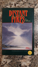 Distant Fires by Scott Anderson SIGNED Canoe Trek Minnesota Hudson Bay Les Kouba