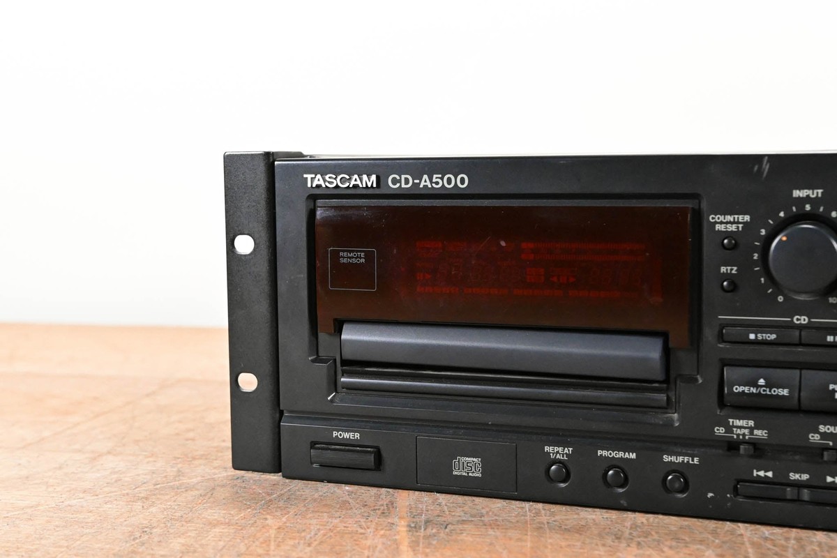 CD-A550 | 業務用 CD プレーヤー/カセットデッキ | TASCAM CD-A550 | 業務用 CD プレーヤー/カセットデッキ | TASCAM