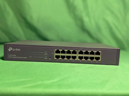TP-Link TL-SG1016DE 16-Port Gigabit Easy Smart Switch – Tested Works Great