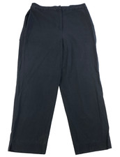 Vintage Talbots Pants Womens Size 10 Black Straight Stretch Business Work Japan