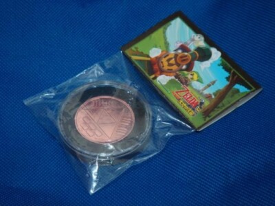 The Legend of Zelda Spirit Tracks NDS bonus Bronzer Coin Promo Coin