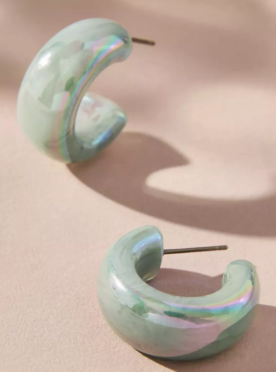 Anthropologie on sale hoop earrings