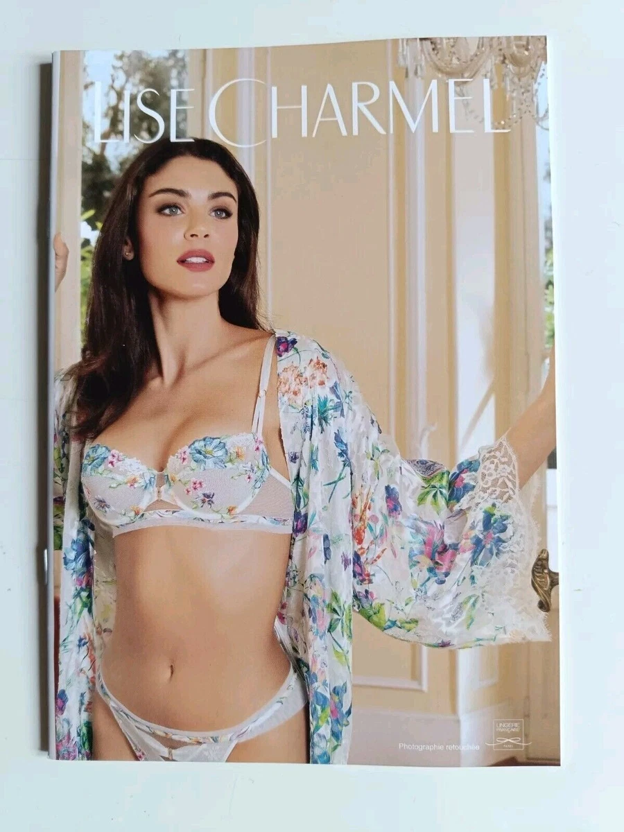 Bluzka w kwiaty Lise Charmel Antigel ELC4408 Denim De Charme