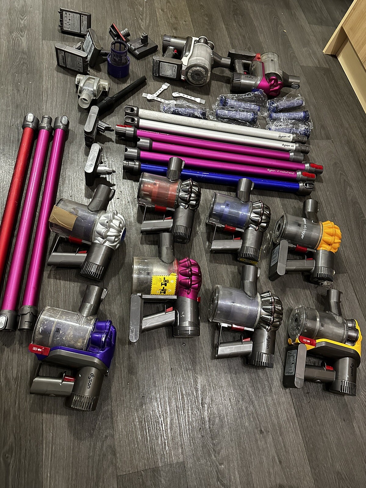 Dyson Cordless Hoover Bulk Job Lot V6 Etc eBay