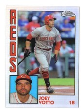 Joey Votto 2019 Topps Chrome Baseball 1984 Insert #84TC-7 Cincinnati Reds
