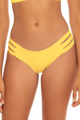 Becca by Rebecca Virtue Color Code Jordan Hipster Bottoms Banana XS