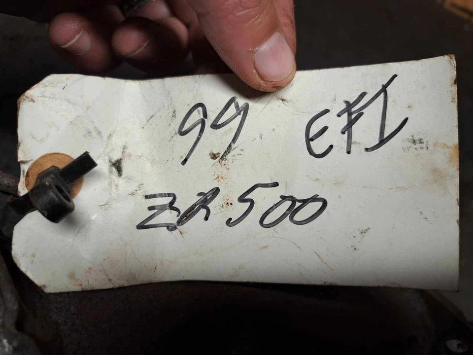 Colector de escape Arctic Cat ZR 500 EFI 1999 fabricante de equipos originales tubo en Y Foto 3 de 3