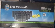 Grey Pneumatic 1726MD 26pc 1/2" drive, 12 Point, Deep Impact Socket set 10-36 MM
