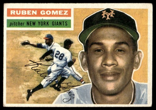 1956 Ruben Gomez [Gray Back] #9