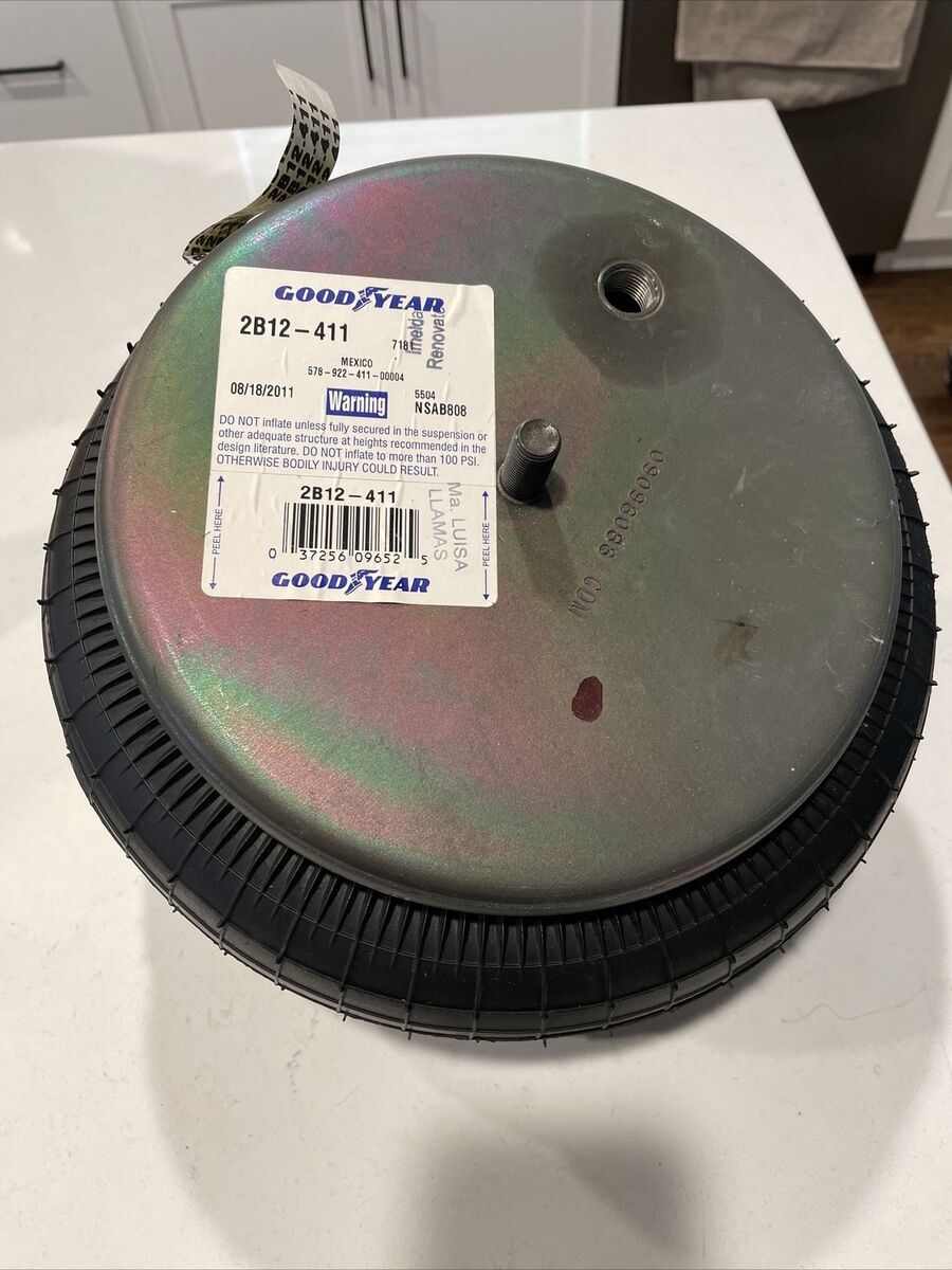 New Goodyear 2B12-411 Air Spring Replaces Coni Tech 64500 New Goodyear 2B12-411 Air Spring Replaces Coni Tech 64500