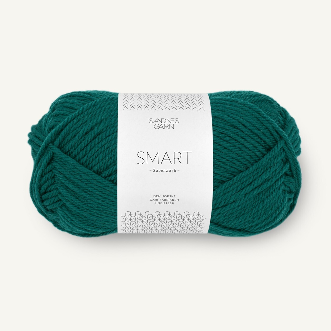 Smart by Sandnes Garn - Deep Sea Green (7364) - 50 g / approx. 100 m Wool
